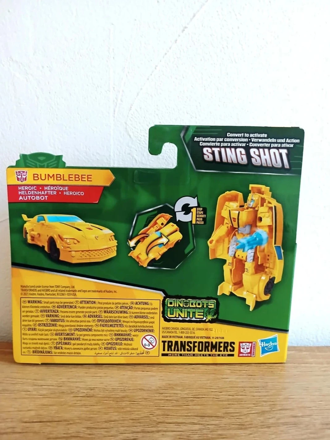 Hasbro Transformers Bumblebee Cyberverse Adventures NUEVO – photo 2